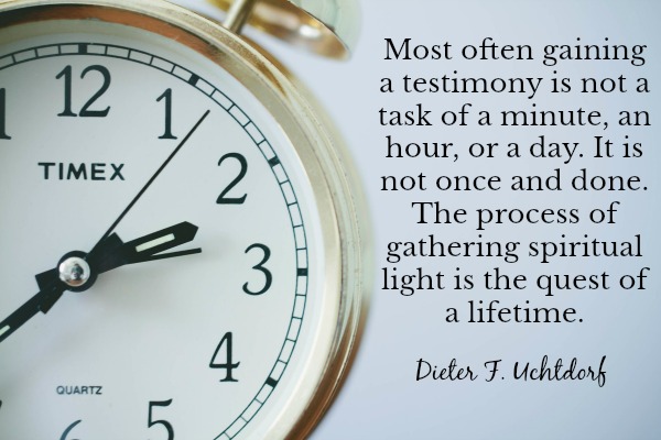 receiving a testimony of light and truth dieter f uchtdorf